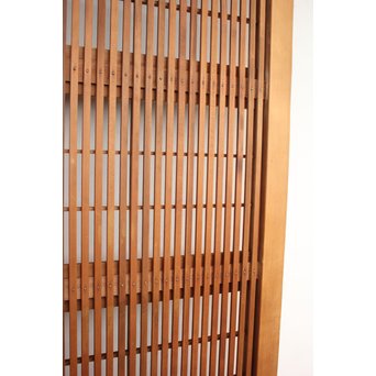 障子枠付 デザインガラス 格子戸 2枚1組　L1011 