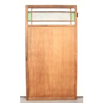 色ガラスの格子雪隠戸　GD1255 ここから背面