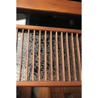 色ガラスの格子雪隠戸　GD1255 