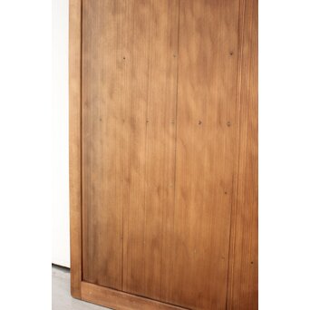 細かな升格子板戸　B975 