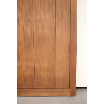 細かな升格子板戸　B975 