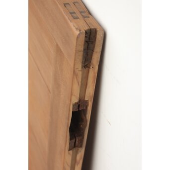 細かな升格子板戸　B975 