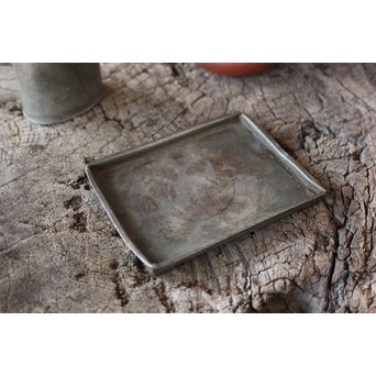 呉恒昌 唐錫 急須敷/茶銚台　M156 