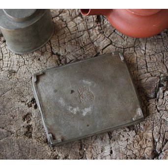 呉恒昌 唐錫 急須敷/茶銚台　M156 