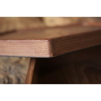 指物師 桑多角蓋物　X173 