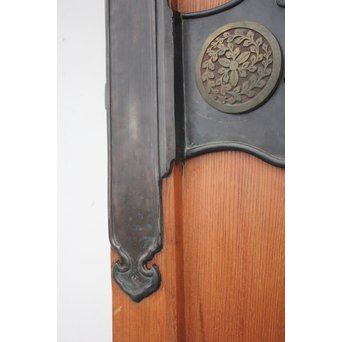 総欅 特大真鍮金具 蔵戸　W980Y 