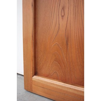 総欅 特大真鍮金具 蔵戸　W980Y 