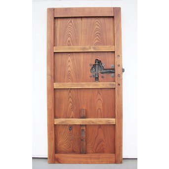 総欅 特大真鍮金具 蔵戸　W980Y 