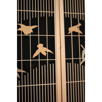 デッドストック 白木竹雀書院 2枚1組　R2502 