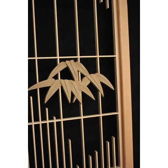 デッドストック 白木竹雀書院 2枚1組　R2502 