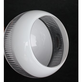 白被せ切子電笠/照明　A1963 