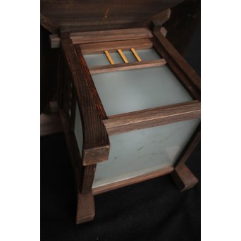 木製灯籠照明　A1964 