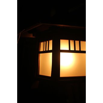 木製灯籠照明　A1964 