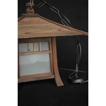 木製灯籠照明　A1964 