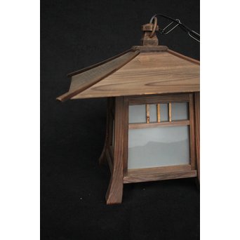 木製灯籠照明　A1964 