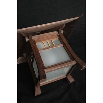 木製灯籠照明　A1964 