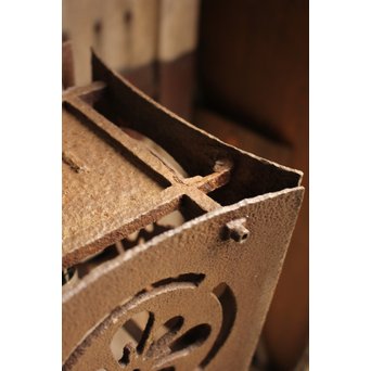 立方体鉄灯籠　A1965 