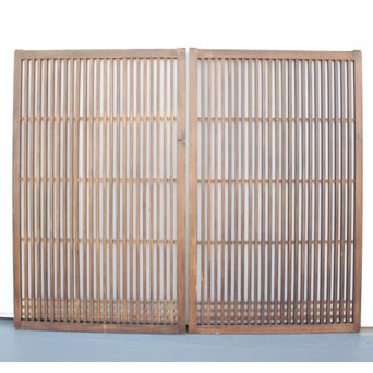 中型太格子戸 2枚1組　L1012 