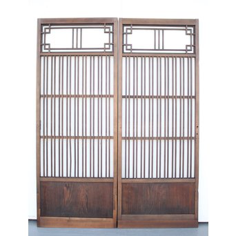 装飾格子戸 2枚1組　L1013