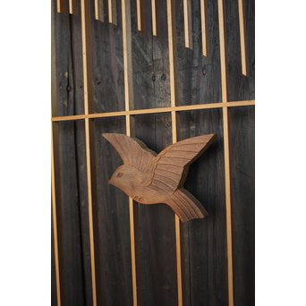 竹雀の格子建具 2枚1組　L1014Y 