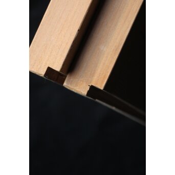 麻葉障子付 白木書院 2枚1組　R2506 