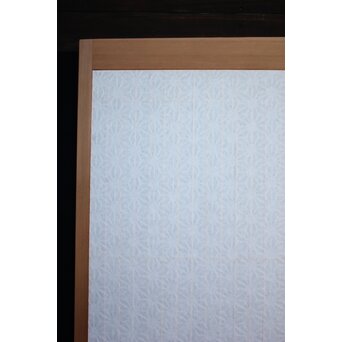 麻葉障子付 白木書院 2枚1組　R2506 