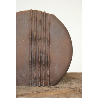 菊池保寿堂 鉄花器　M159 