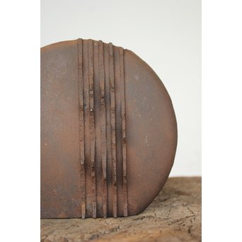 菊池保寿堂 鉄花器　M159 