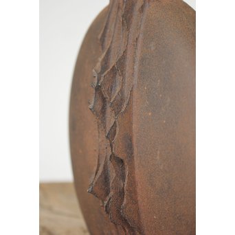 菊池保寿堂 鉄花器　M159 