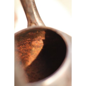 南部鉄瓶 有坂造 茄子型砲口鉄瓶　M160 