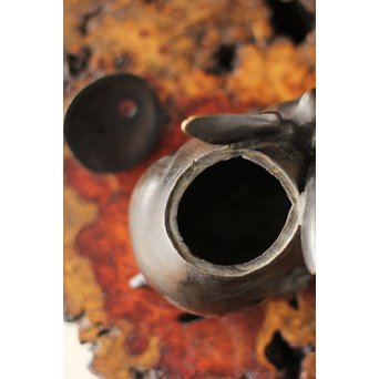 兎の古銅香炉　M163 