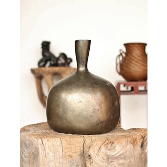 横倉嘉山 砂張大壺　M165