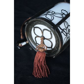 椿 銅製電笠照明　A1968 