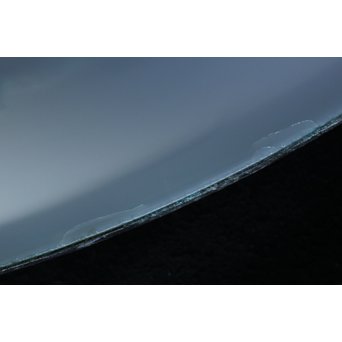 菊金具シェードの3灯シャンデリア照明　A1969 