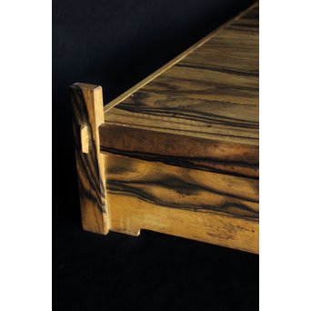 黒柿の置床/台　X176 