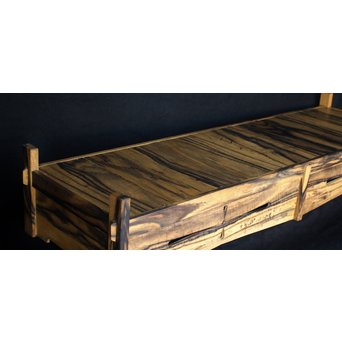 黒柿の置床/台　X176 