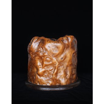 天然木 瘤火鉢　X177 