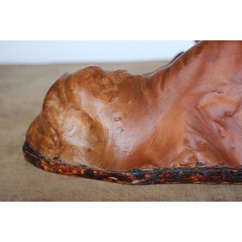 天然木 煎茶盆　X178 