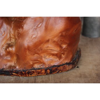 天然木 煎茶盆　X178 