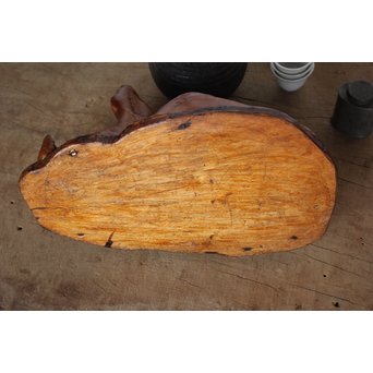 天然木 煎茶盆　X178 