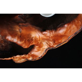 天然木 煎茶盆　X178 