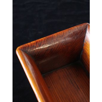 松の刳貫盆　X180 