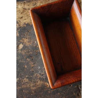 松の刳貫盆　X180 