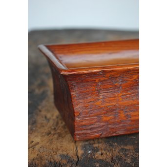 松の刳貫盆　X180 