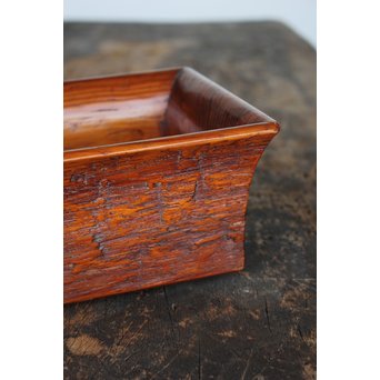 松の刳貫盆　X180 