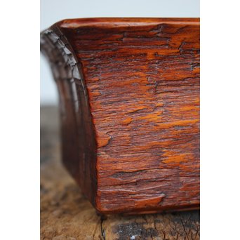 松の刳貫盆　X180 