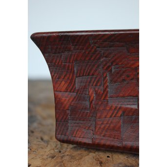 松の刳貫盆　X180 