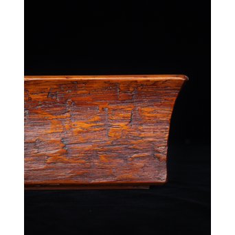 松の刳貫盆　X180 