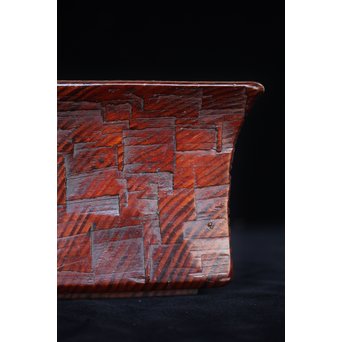 松の刳貫盆　X180 