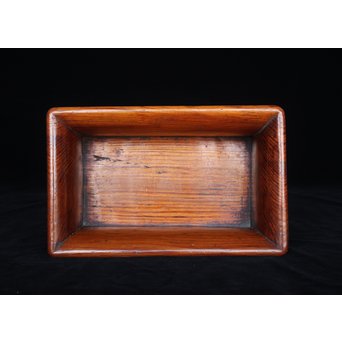 松の刳貫盆　X180 